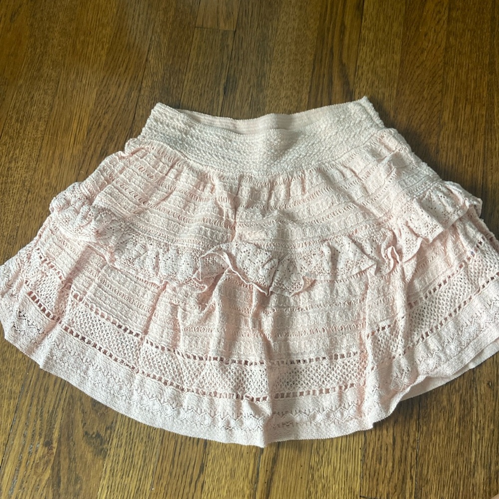 Aerie Frilly Mini Skirt